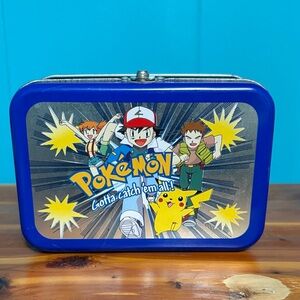 1998 Pokemon Gotta Catch’Em All! Collectible Tin Trading Card Box/Mini Lunchbox